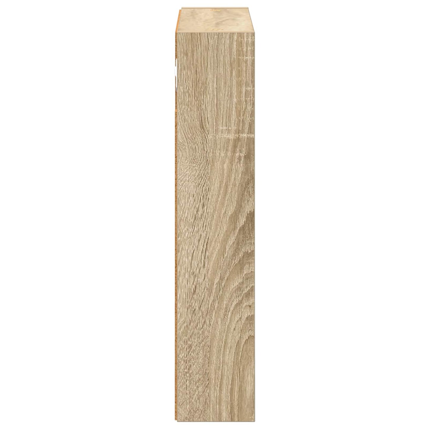vidaXL Bathroom Wall Cabinet Sonoma Oak 40 x 10 x 50 cm