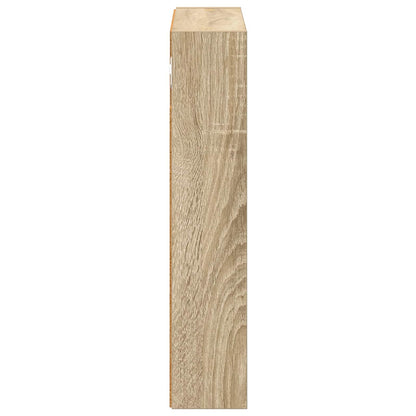 vidaXL Bathroom Wall Cabinet Sonoma Oak 40 x 10 x 50 cm