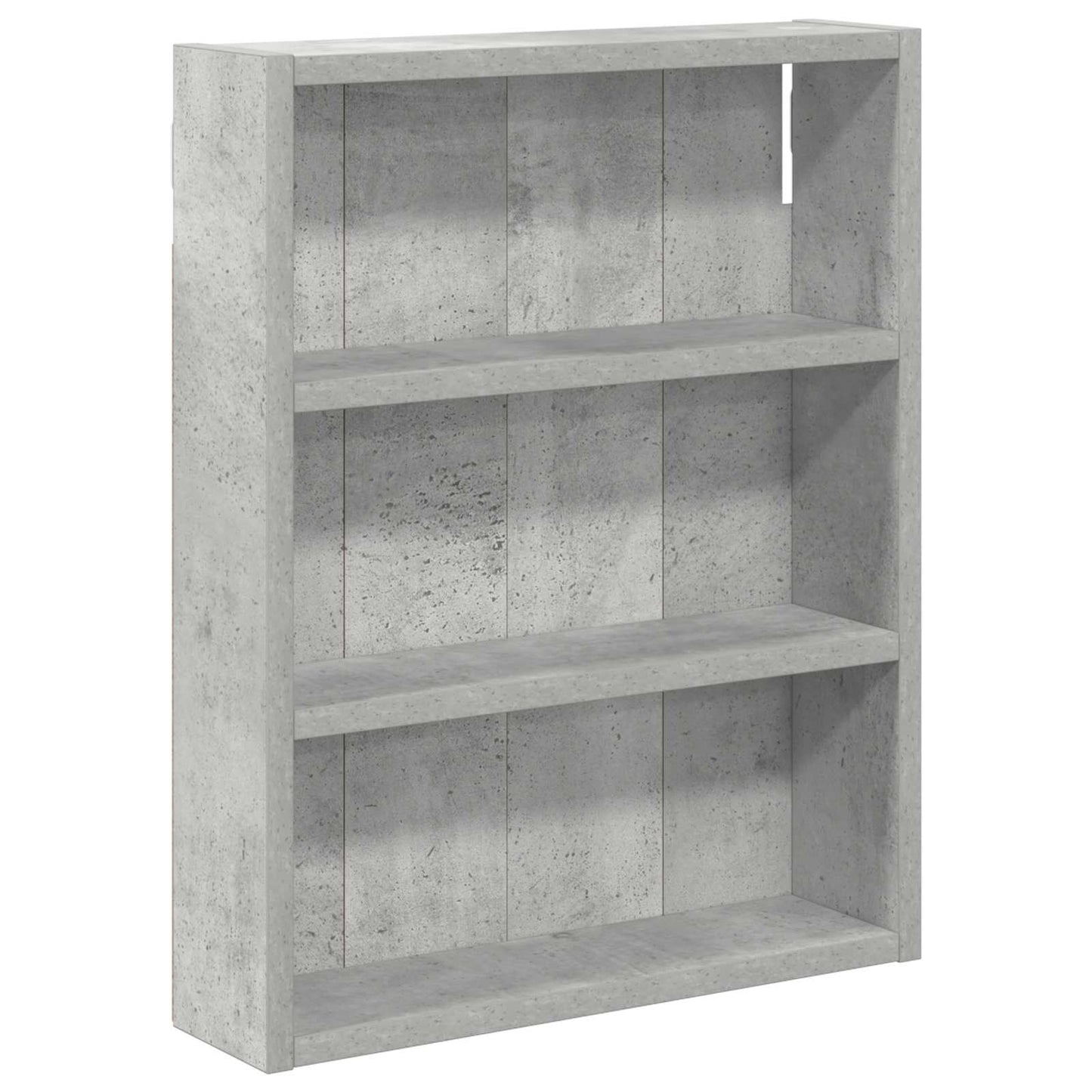 vidaXL Bathroom Wall Cabinet Concrete Grey 40 x 10 x 50 cm