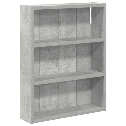 vidaXL Bathroom Wall Cabinet Concrete Grey 40 x 10 x 50 cm