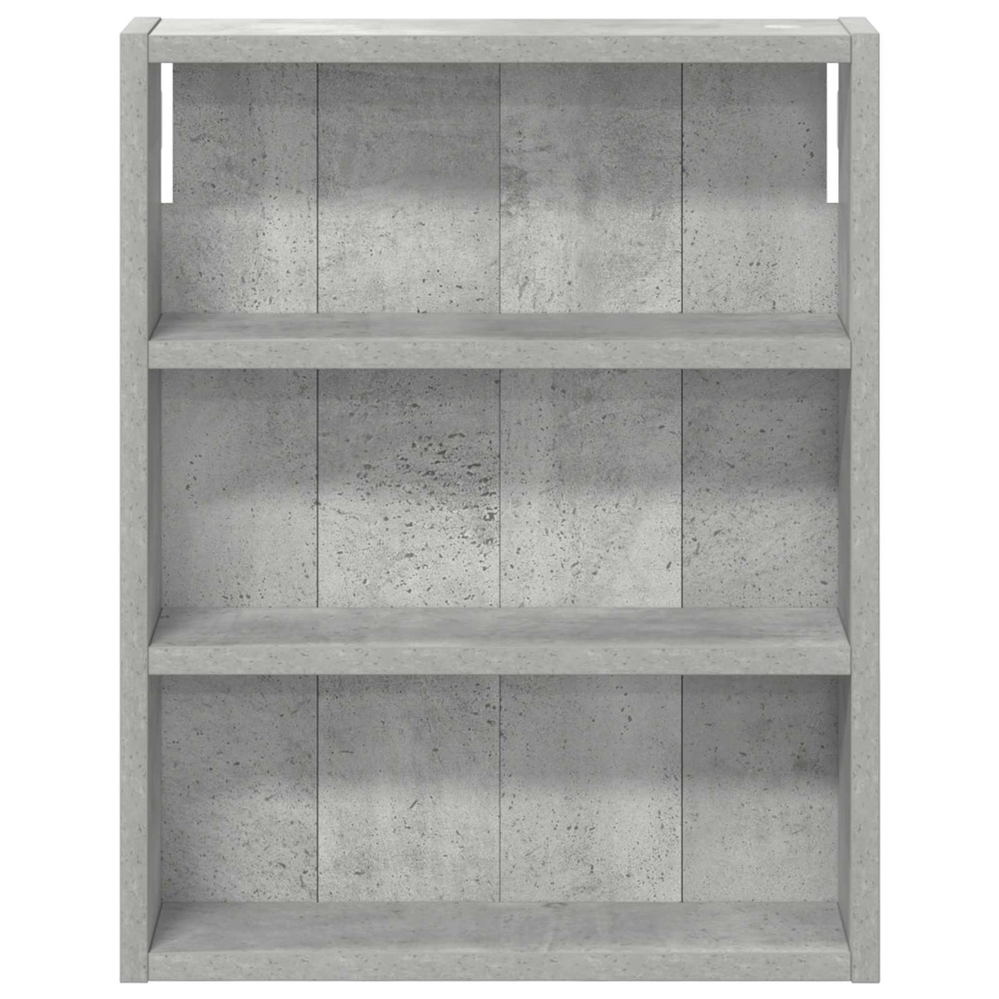 vidaXL Bathroom Wall Cabinet Concrete Grey 40 x 10 x 50 cm