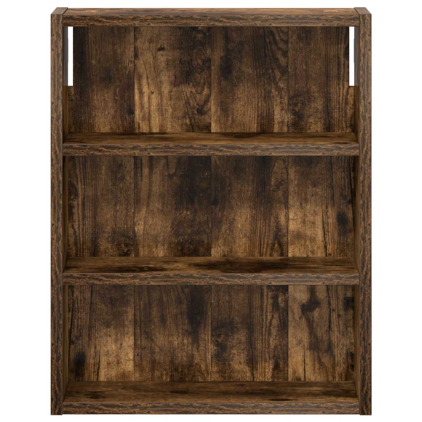 vidaXL Bathroom Wall Cabinet with Shelf Smoked Oak 40 x 10 x 50 cm