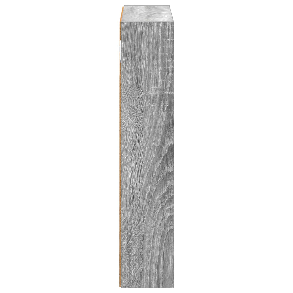 vidaXL Bathroom Wall Cabinet Grey Sonoma 40 x 10 x 50 cm