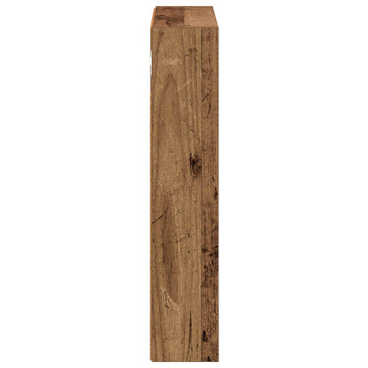 vidaXL Bathroom Wall Cabinet Old Wood 40 x 10 x 50 cm Engineered wood