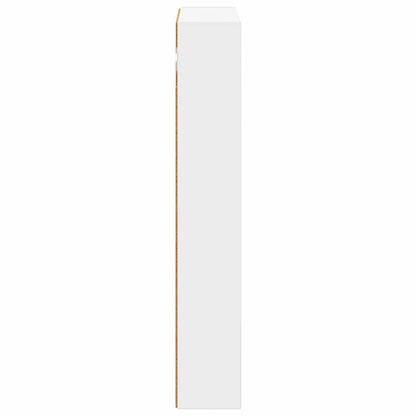 vidaXL Bathroom Wall Cabinet White 40 x 10 x 60.5 cm Engineered wood