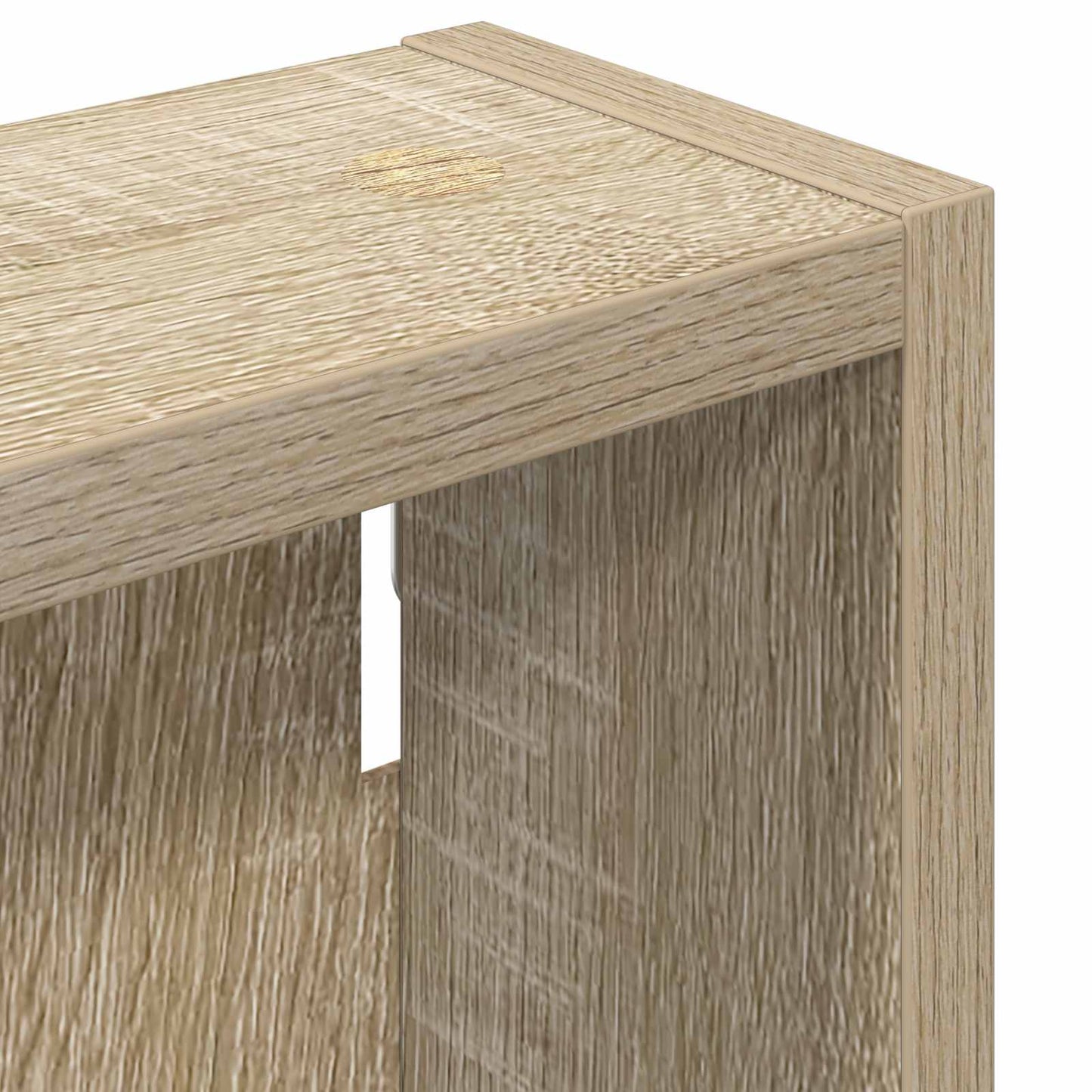 vidaXL Bathroom Wall Cabinet Sonoma Oak 40 x 10 x 60.5 cm