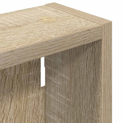 vidaXL Bathroom Wall Cabinet Sonoma Oak 40 x 10 x 60.5 cm