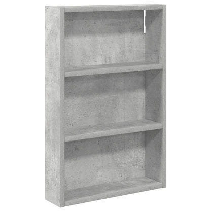 vidaXL Bathroom Wall Cabinet Concrete Grey 40 x 10 x 60.5 cm