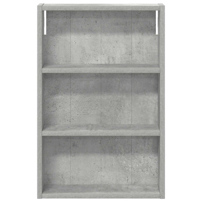 vidaXL Bathroom Wall Cabinet Concrete Grey 40 x 10 x 60.5 cm