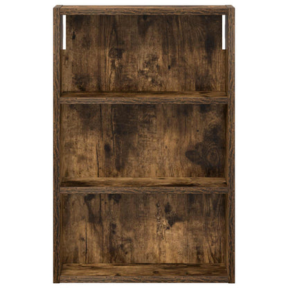 vidaXL Bathroom Wall Cabinet Smoked Oak 40 x 10 x 60.5 cm