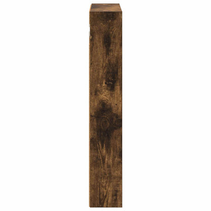 vidaXL Bathroom Wall Cabinet Smoked Oak 40 x 10 x 60.5 cm