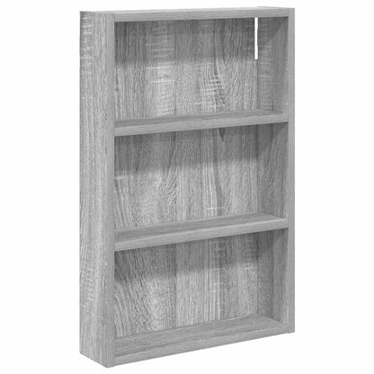 vidaXL Bathroom Wall Cabinet Grey Sonoma 40 x 10 x 60.5 cm