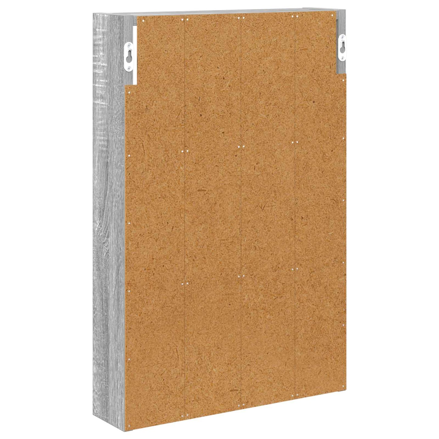 vidaXL Bathroom Wall Cabinet Grey Sonoma 40 x 10 x 60.5 cm