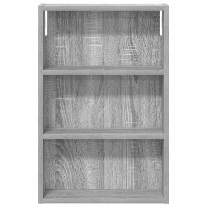 vidaXL Bathroom Wall Cabinet Grey Sonoma 40 x 10 x 60.5 cm