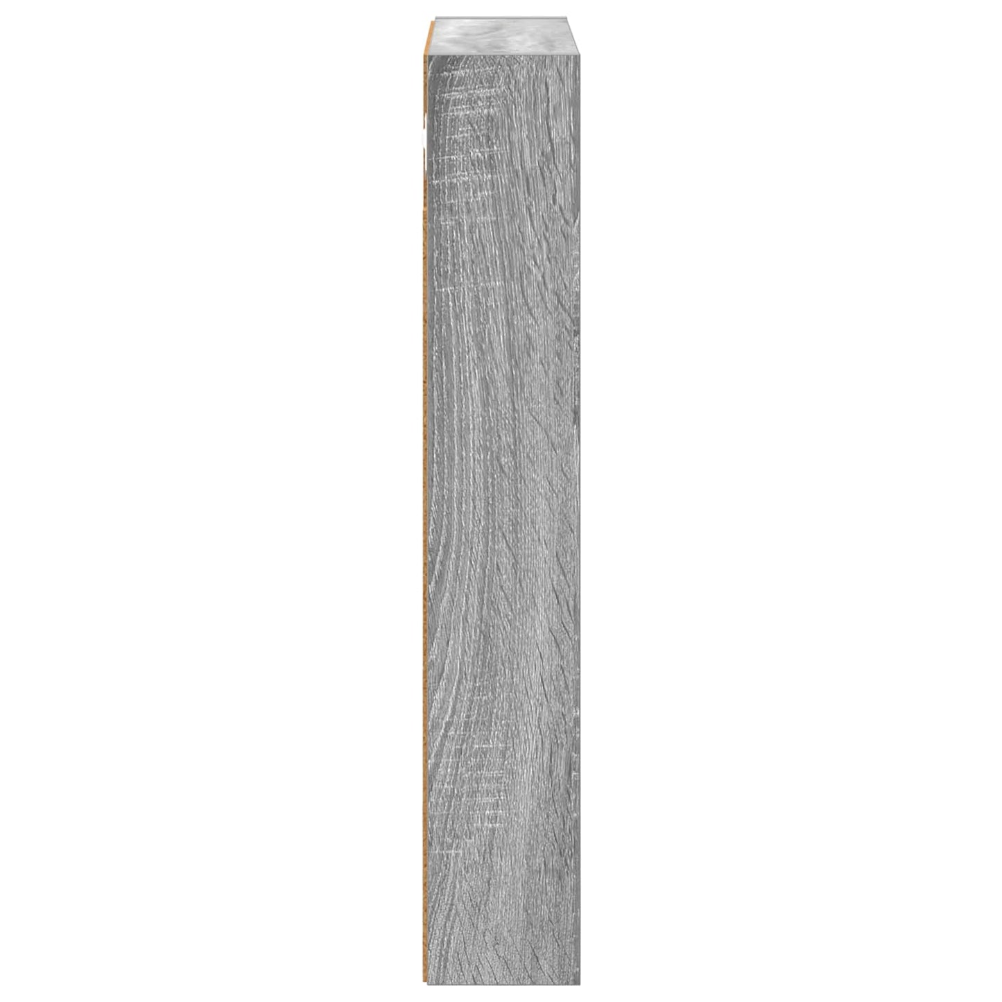 vidaXL Bathroom Wall Cabinet Grey Sonoma 40 x 10 x 60.5 cm