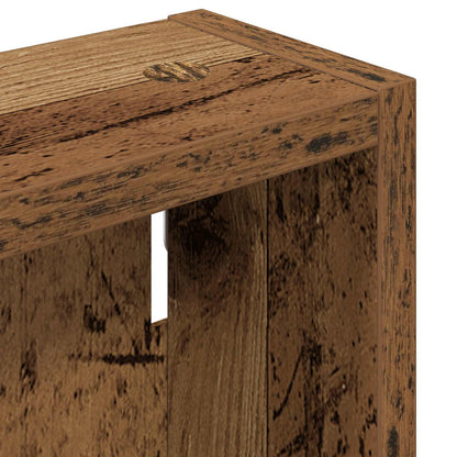 vidaXL Bathroom Wall Cabinet Old Wood 40 x 10 x 60.5 cm