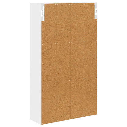vidaXL Bathroom Wall Cabinet White 40 x 14 x 70 cm Engineered wood