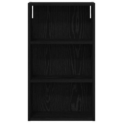 vidaXL Bathroom Wall Cabinet Black Oak 40 x 14 x 70 cm Engineered wood