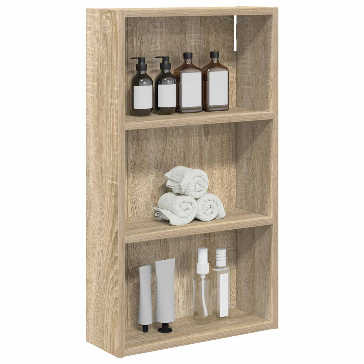 vidaXL Bathroom Wall Cabinet Sonoma Oak 40 x 14 x 70 cm