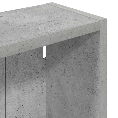 vidaXL Bathroom Wall Cabinet Concrete Grey 40 x 14 x 70 cm