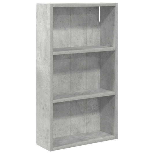 vidaXL Bathroom Wall Cabinet with Shelf Concrete Grey 40 x 14 x 70 cm