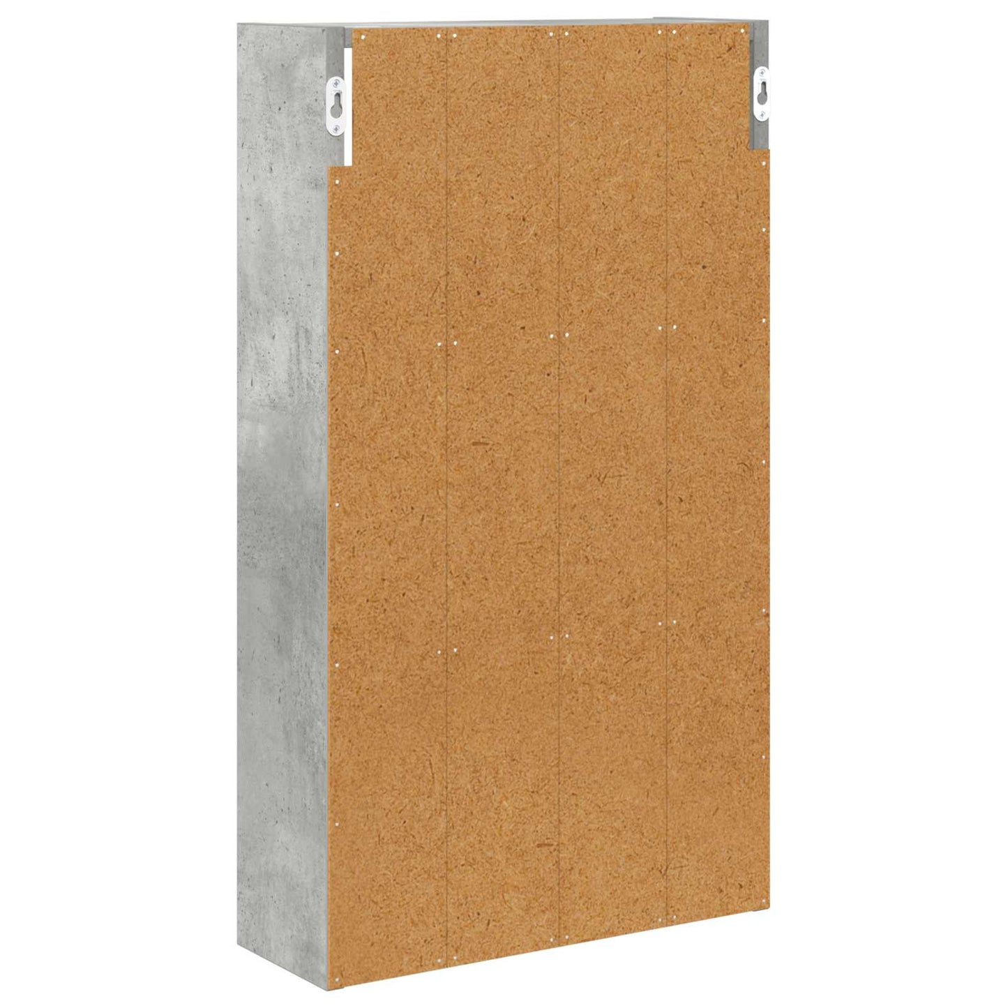 vidaXL Bathroom Wall Cabinet Concrete Grey 40 x 14 x 70 cm