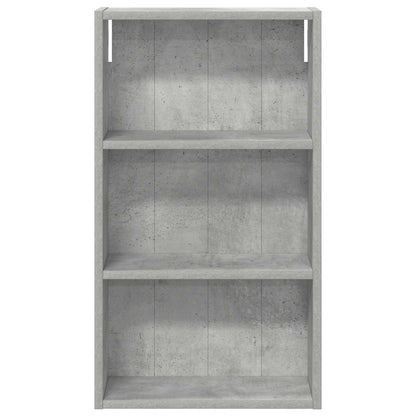 vidaXL Bathroom Wall Cabinet Concrete Grey 40 x 14 x 70 cm