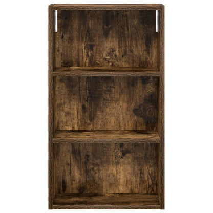 vidaXL Bathroom Wall Cabinet Smoked Oak 40 x 14 x 70 cm