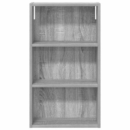 vidaXL Bathroom Wall Cabinet Grey Sonoma 40 x 14 x 70 cm