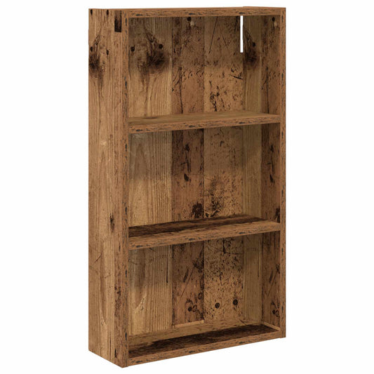 vidaXL Bathroom Wall Cabinet Old Wood 40 x 14 x 70 cm Engineered wood