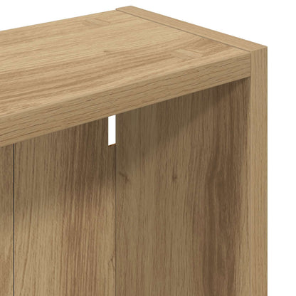 vidaXL Bathroom Wall Cabinet with Shelf Artisian Oak 40 x 14 x 70 cm