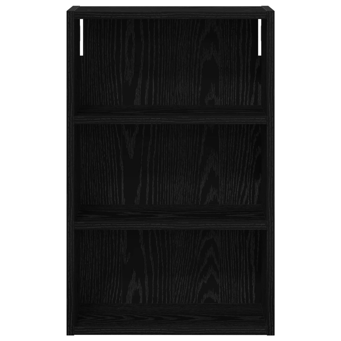 vidaXL Bathroom Wall Cabinet Black Oak 40 x 16 x 62.5 cm