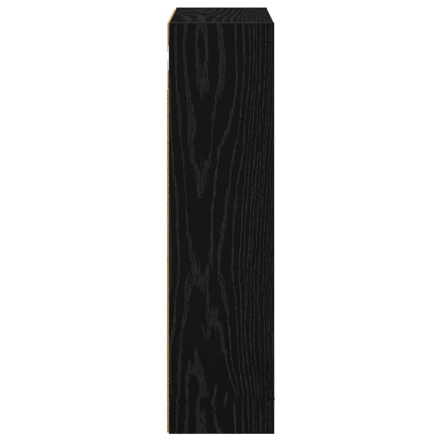 vidaXL Bathroom Wall Cabinet Black Oak 40 x 16 x 62.5 cm