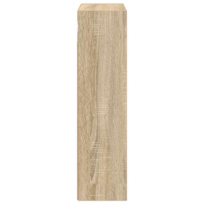vidaXL Bathroom Wall Cabinet with Shelf Sonoma Oak 40 x 16 x 62.5 cm