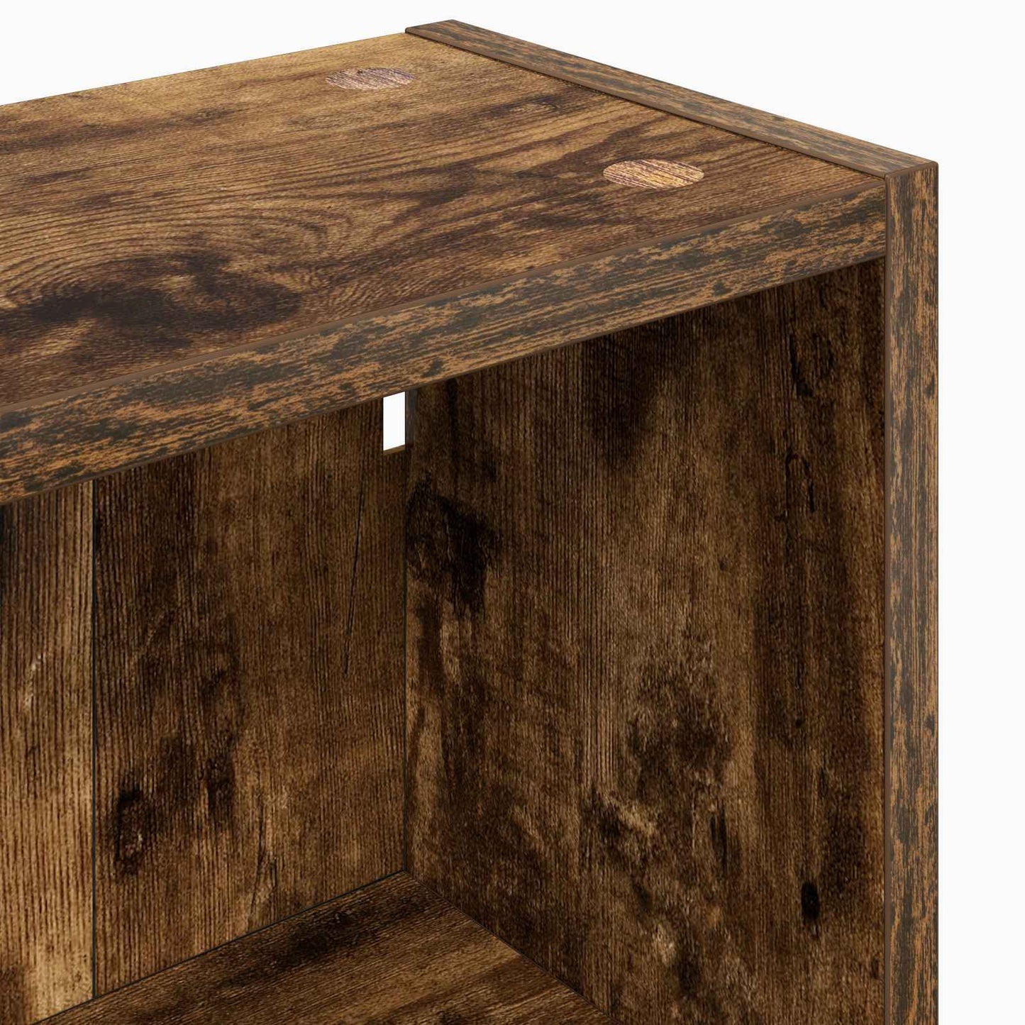 vidaXL Bathroom Wall Cabinet with Shelf Smoked Oak 40 x 16 x 62.5 cm