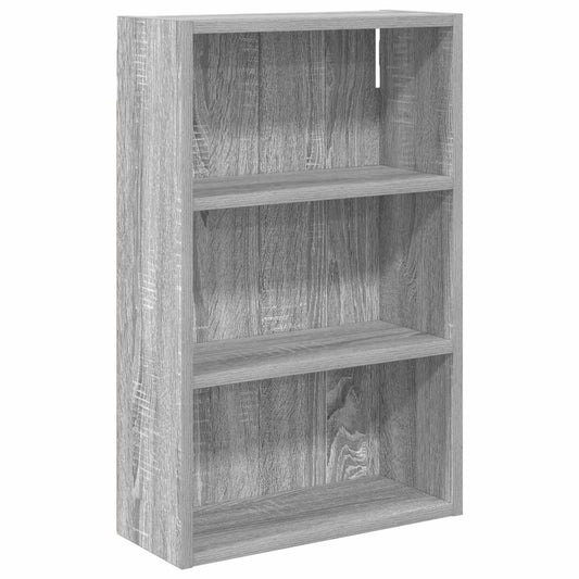 vidaXL Bathroom Wall Cabinet Grey Sonoma 40 x 16 x 62.5 cm