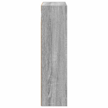 vidaXL Bathroom Wall Cabinet Grey Sonoma 40 x 16 x 62.5 cm