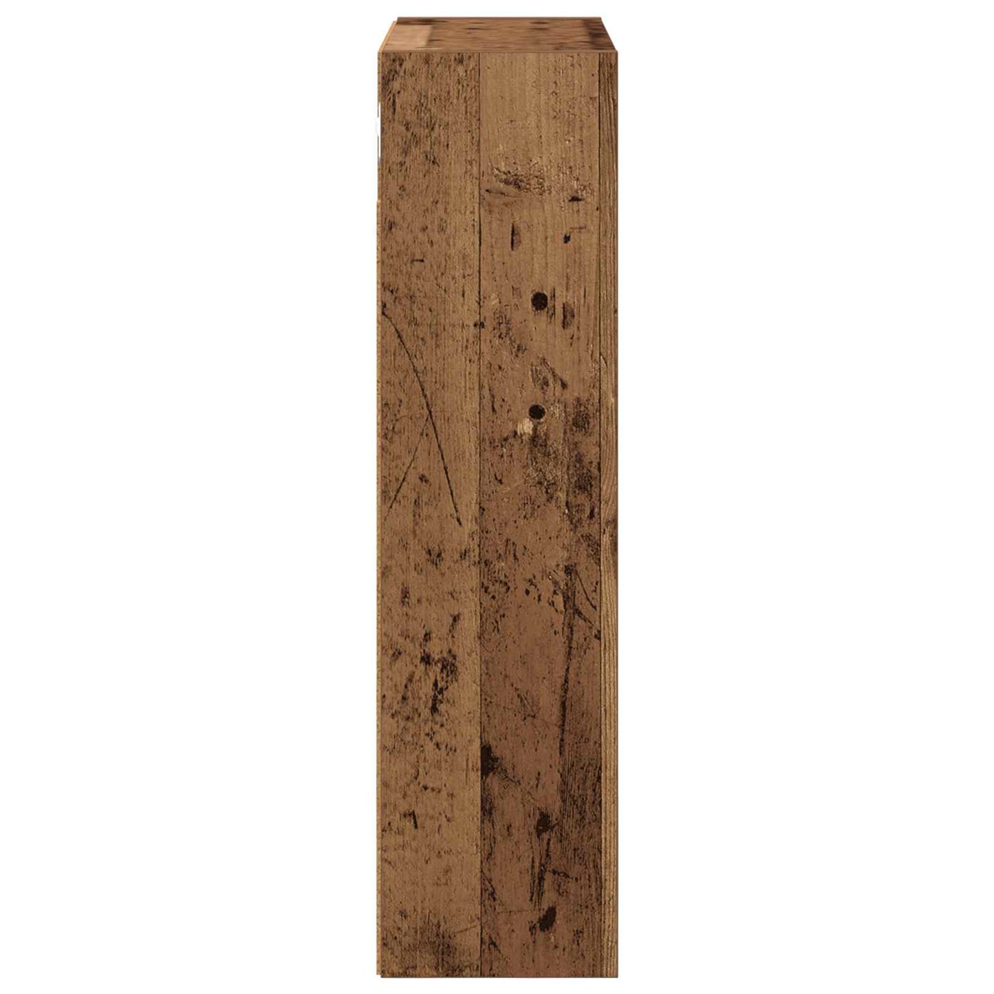 vidaXL Bathroom Wall Cabinet with Shelf Old Wood 40 x 16 x 62.5 cm