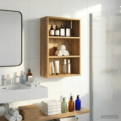 vidaXL Bathroom Wall Cabinet Artisan Oak 40 x 16 x 62.5 cm