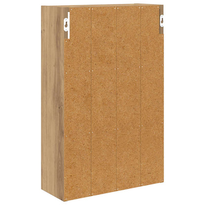 vidaXL Bathroom Wall Cabinet Artisan Oak 40 x 16 x 62.5 cm