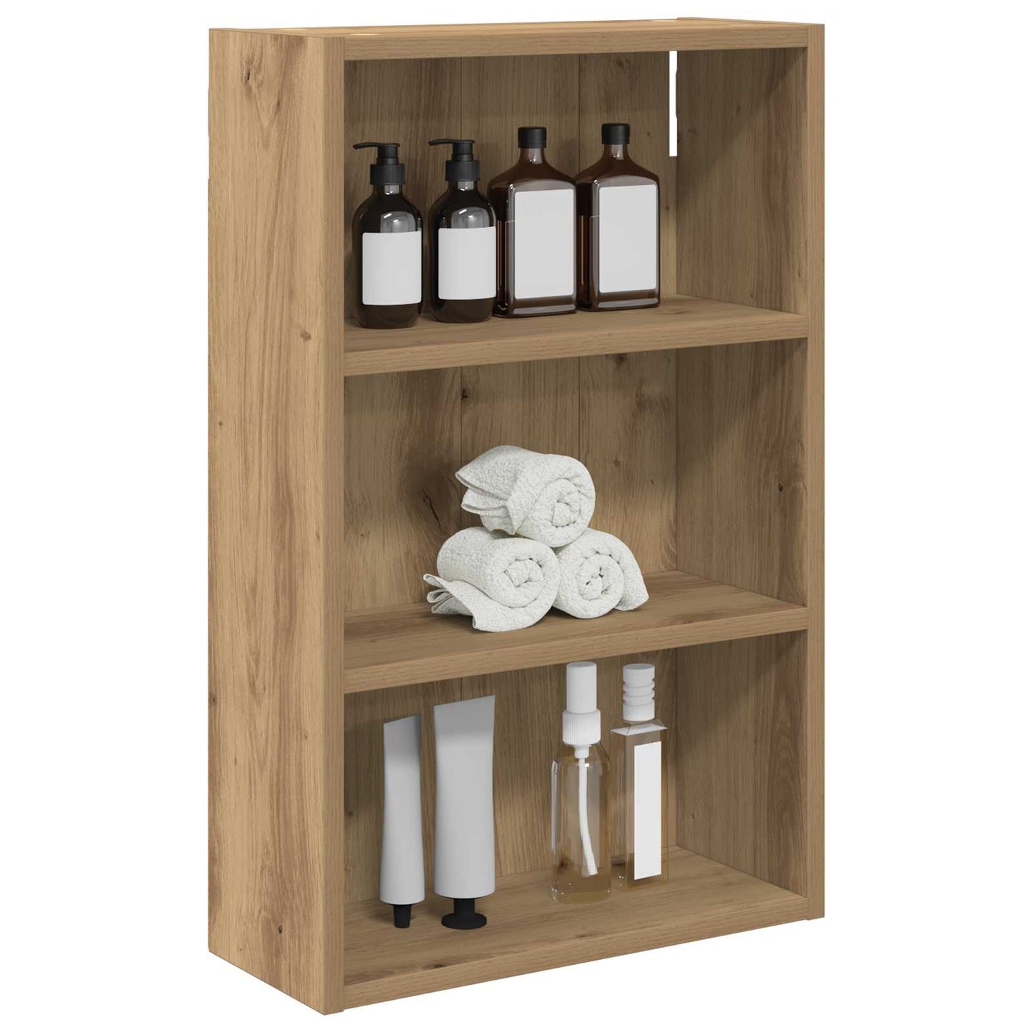 vidaXL Bathroom Wall Cabinet Artisan Oak 40 x 16 x 62.5 cm