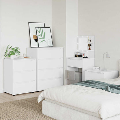 vidaXL Storage Cabinets White 80 x 48 x 105 cm Engineered Wood