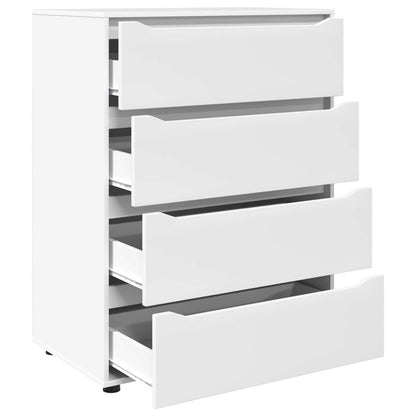 vidaXL Storage Cabinets White 80 x 48 x 105 cm Engineered Wood