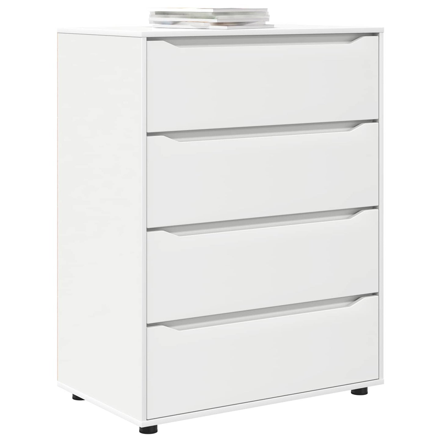 vidaXL Storage Cabinets White 80 x 48 x 105 cm Engineered Wood