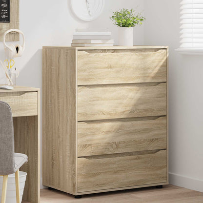 vidaXL Storage Cabinets Sonoma Oak 80 x 48 x 105 cm Engineered Wood