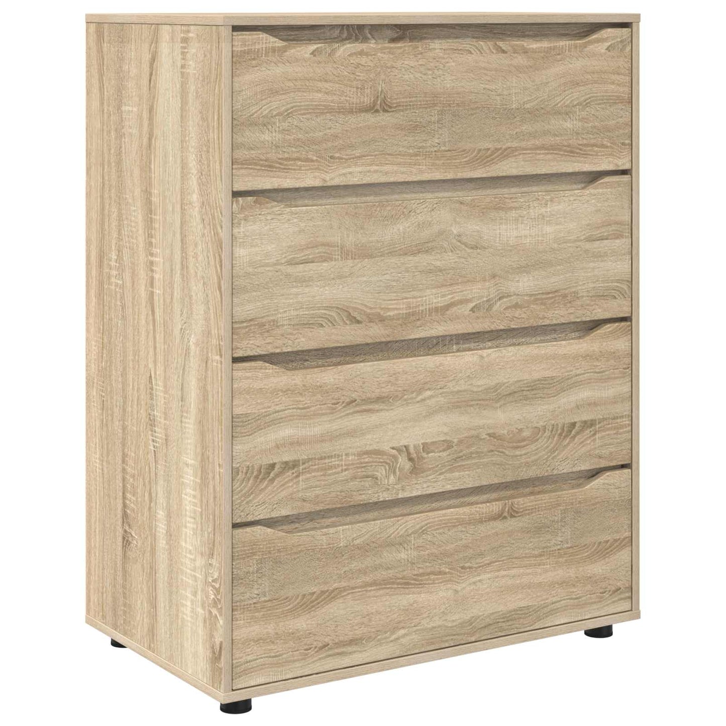 vidaXL Storage Cabinets Sonoma Oak 80 x 48 x 105 cm Engineered Wood