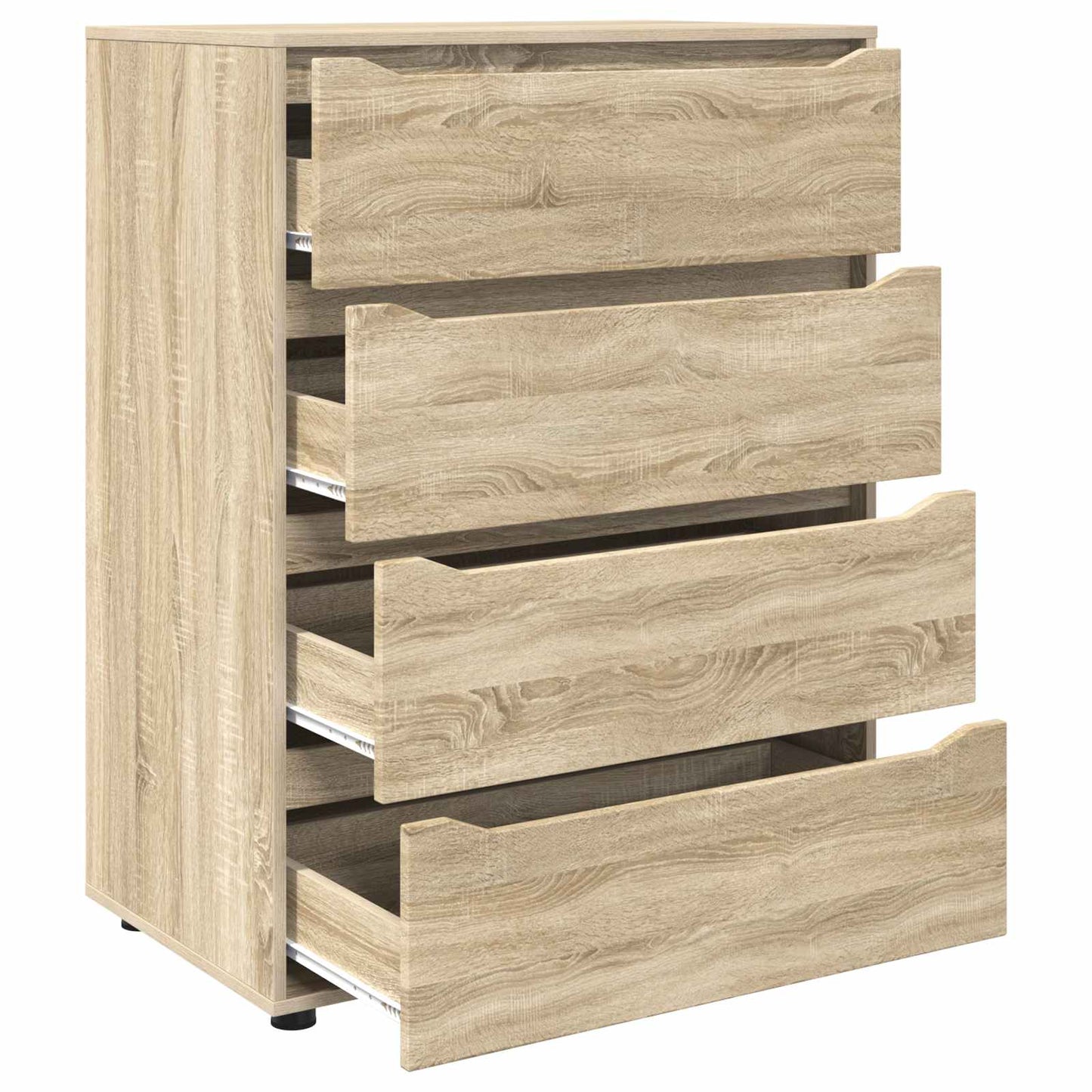 vidaXL Storage Cabinets Sonoma Oak 80 x 48 x 105 cm Engineered Wood