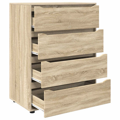 vidaXL Storage Cabinets Sonoma Oak 80 x 48 x 105 cm Engineered Wood