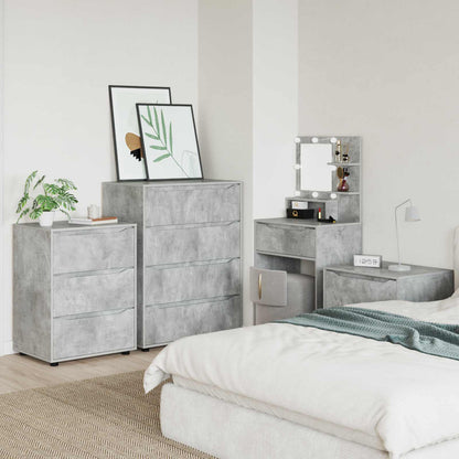 vidaXL Storage Cabinets Concrete Grey 80 x 48 x 105 cm Engineered Wood