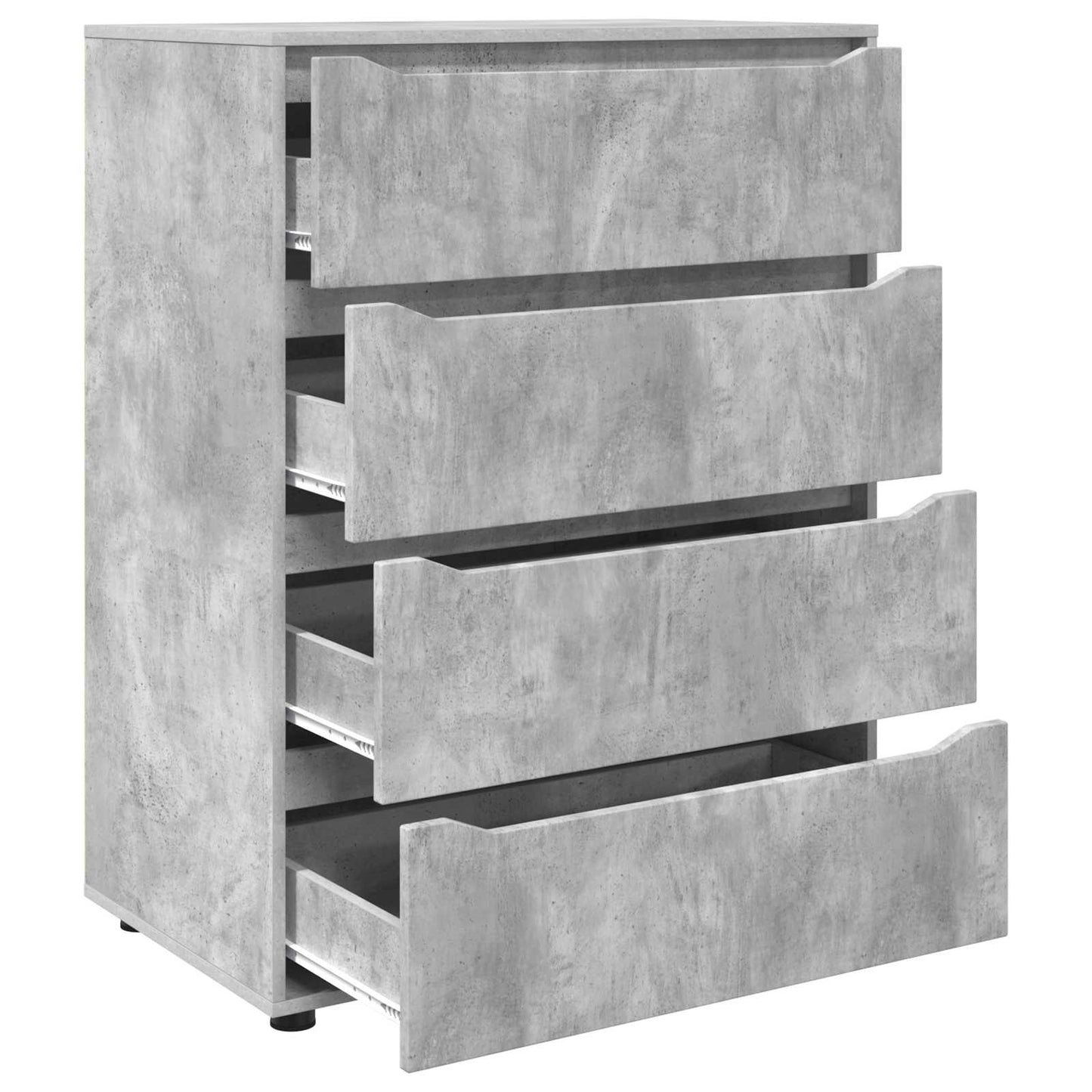 vidaXL Storage Cabinets Concrete Grey 80 x 48 x 105 cm Engineered Wood
